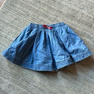 Mini Boden Woven Twirly Skirt